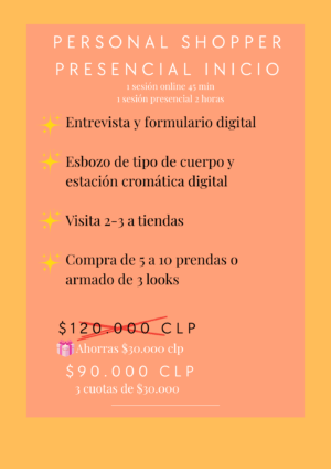 Personal Shopper - Presencial Inicio