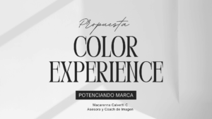 Coaching Colorimetría Aplicada