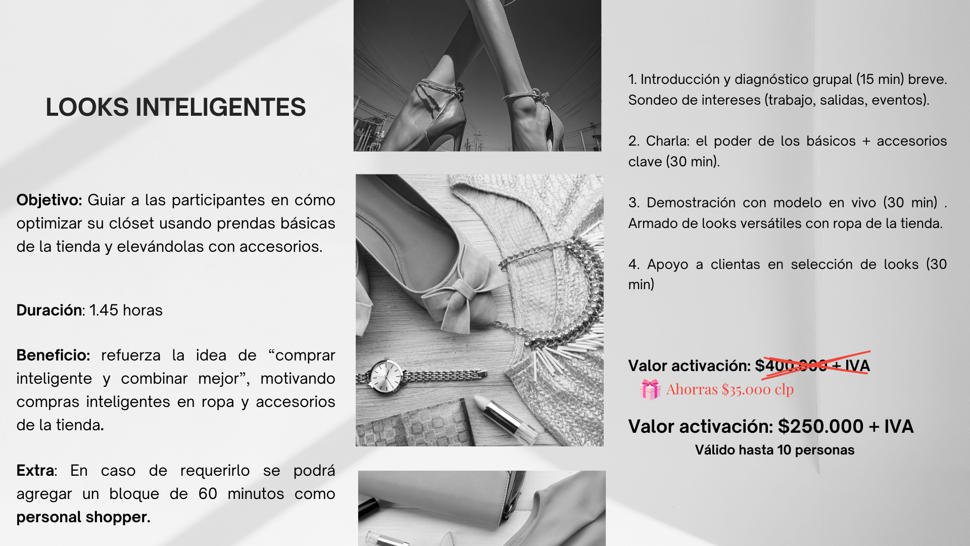 Charla Looks Inteligentes Clientas