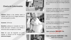 Charla Colorimetría Clientas