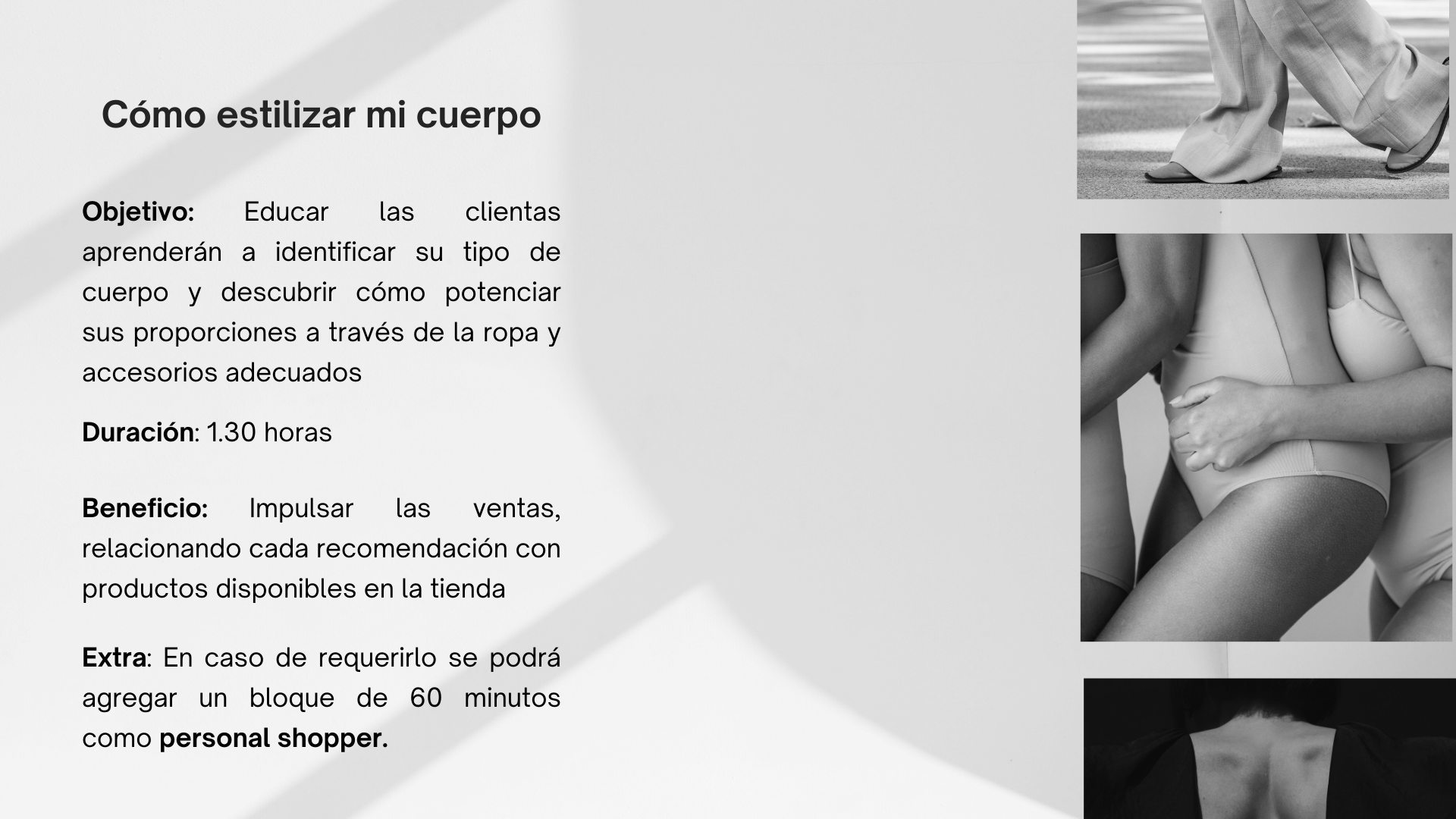 Charla Como estilizar mi cuerpo Clientas - Imagen 2